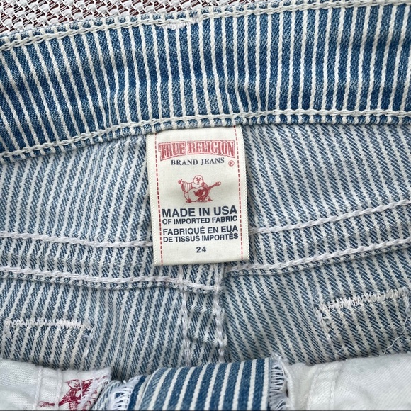 TRUE RELIGION JEAN SHORTS - Picture 4 of 5